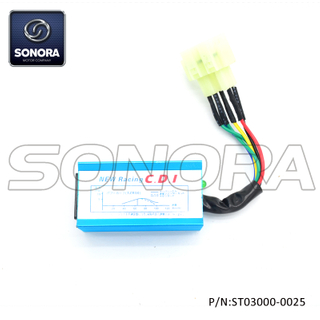 GY6 50CC125CC performance two plugs CDI (P/N:ST03000-0025) Top Quality