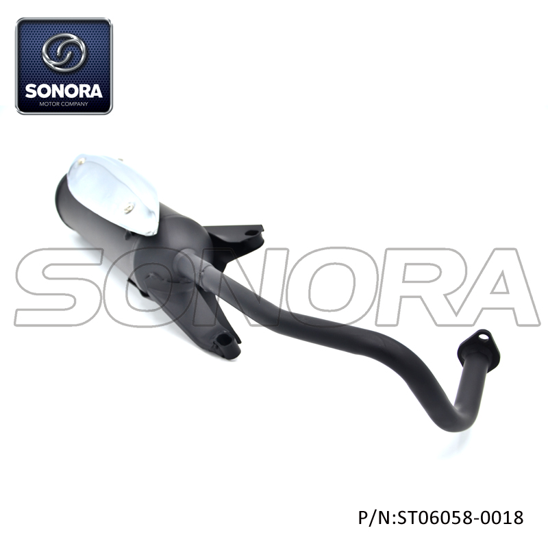 GY6-50 Exhaust with EMARK (P/N: ST06058-0018) Top Quality