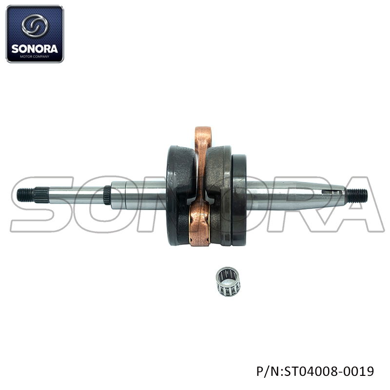 Crankshaft Peugeot horizontal 50cc 2 stroke Bearing needle size 12x16x13 75(P/N:ST04008-0019) Top Quality