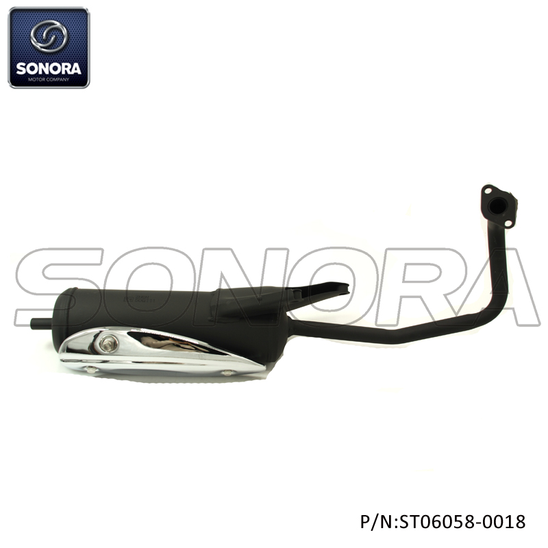 GY6-50 Exhaust with EMARK (P/N: ST06058-0018) Top Quality