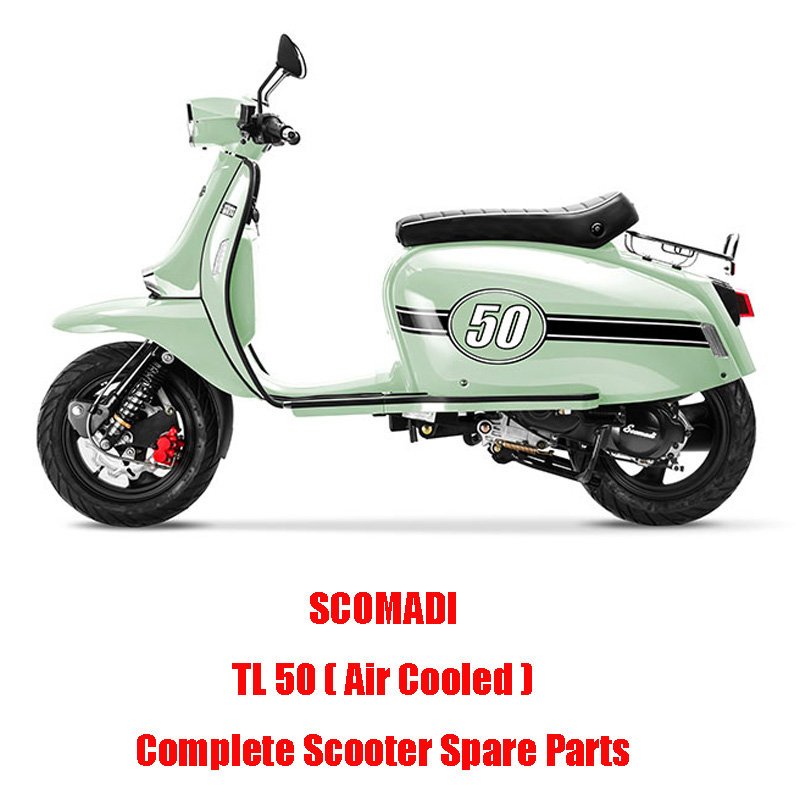 SCOMADI TL50 Air Cooled Scooter Engine Parts Complete Scooter Spare Parts Original Quality