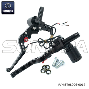 CNC lever set black(P/N:ST06036-0017) Top Quality