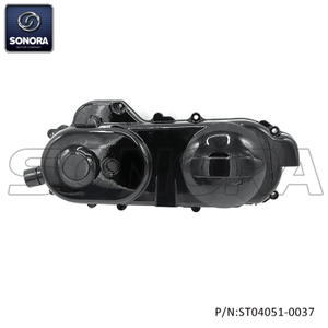139QMA GY6 50,60,80 Engine cover 40CM Glossy black(P/N:ST04051-0037)top Quality