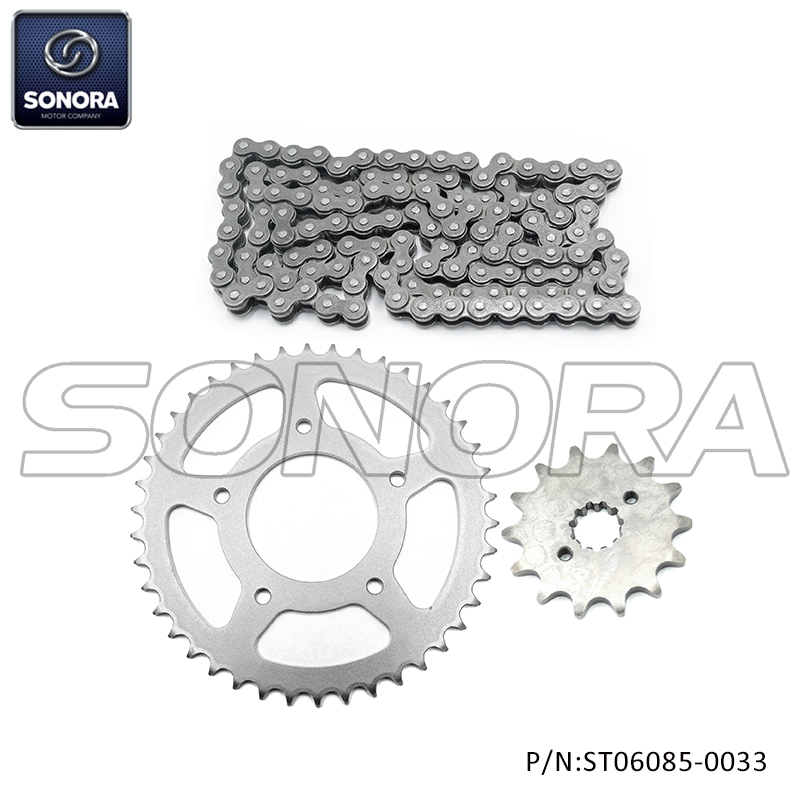 CHAIN SET FOR CF SR250 (P/N:ST06085-0033) Top Quality