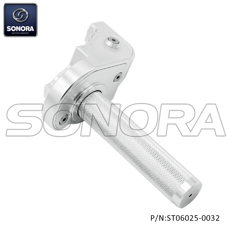 Universal CNC Throttle Handle Silver (P/N:ST06025-0032)