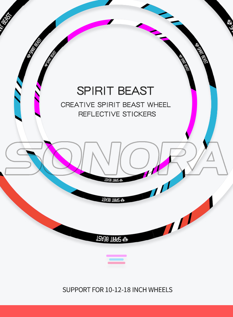 SPIRIT BEAST wheel stickers SPIRIT BEAST wheel stickers