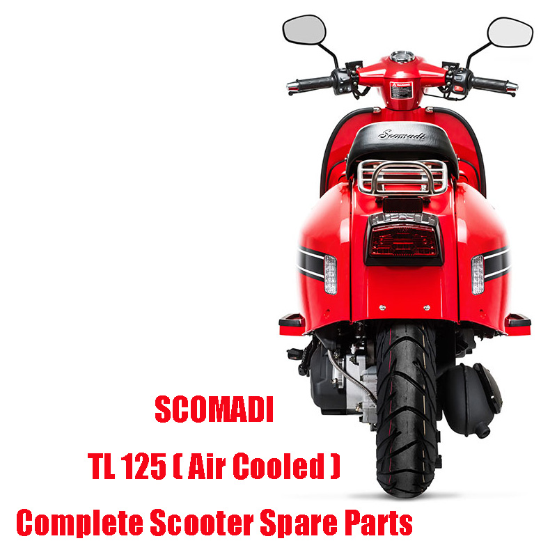 SCOMADI TL125 Air Cooled Scooter Engine Parts Complete Scooter Spare Parts Original Quality
