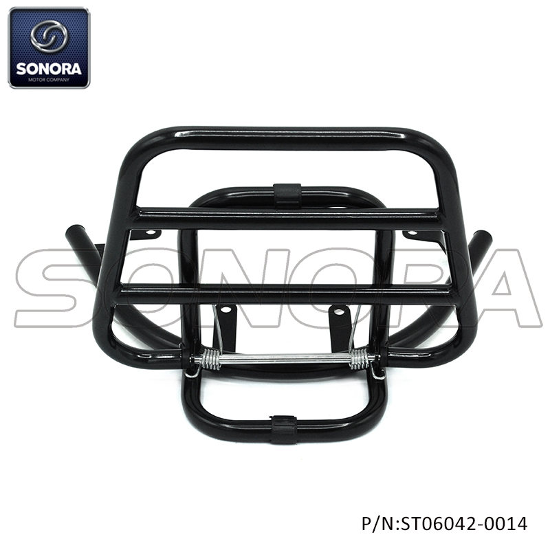 Piaggio Zip Rear Carrier GLOSSY BLACK(P/N:ST06042-0014) Top Quality