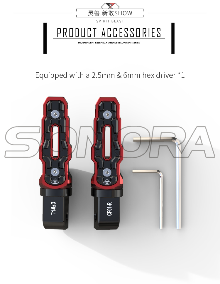 SPIRIT BEAST rear pedal (9)