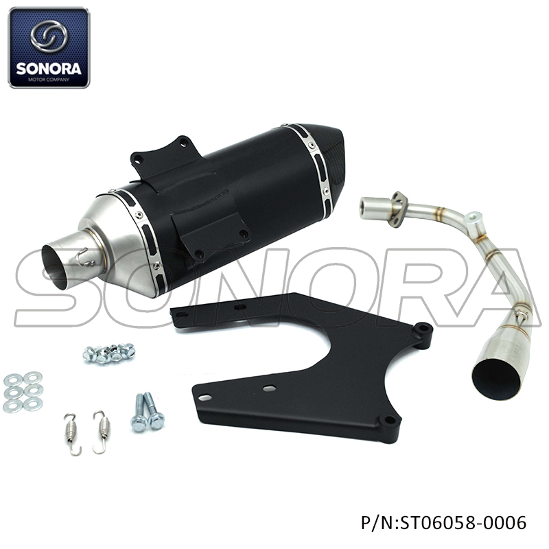 Vespa Sprint, primavera 125CC exhaust muffler(P/N: ST06058-0006) Top Quality