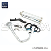Sports Exhaust 139QMB for 50cc Scooters (type 1) (P/N: ST06058-0051) Top Quality