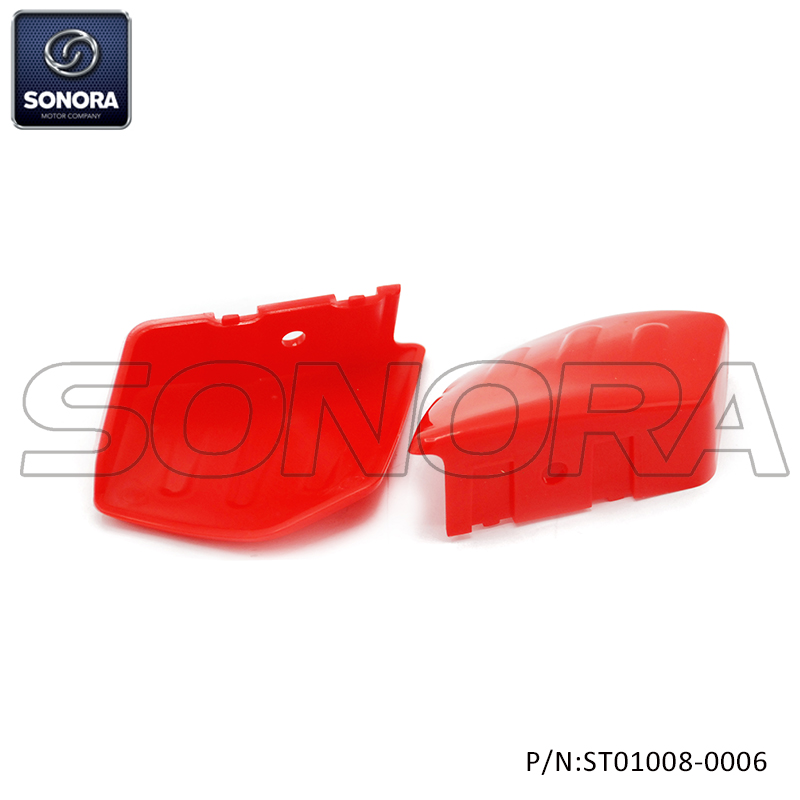 YAMAHA PW50 Side Cover Set Red (P/N:ST01008-0006) Top Quality