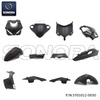 LONGJIA Fomula complete fairing kit -Matt black (P/N:ST01012-0030) Top Quality