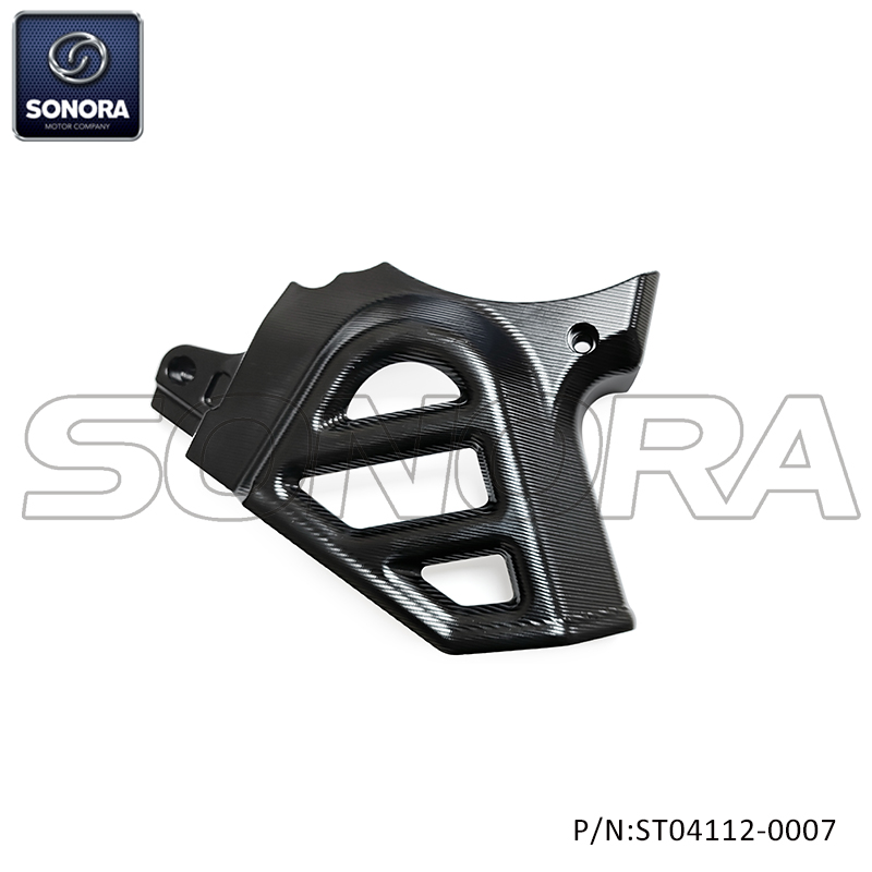 Minarelli AM6 CNC sproket cover black(P/N:ST04112-0007) Top Quality