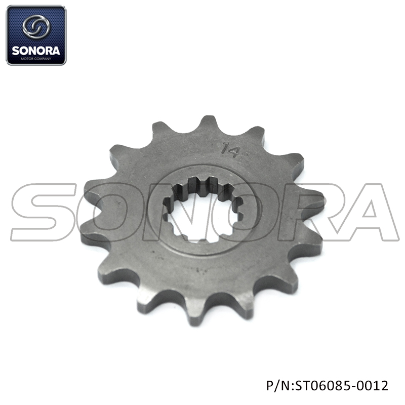 AM6 CPI SX front sproket Z14 420 (P/N:ST06085-0012) Top Quality