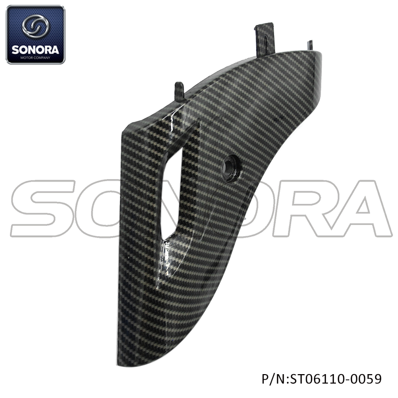 VESPA SPRINT Primavera front shockabsorber cover-carbon(P/N:ST06110-0059 ) Top Quality