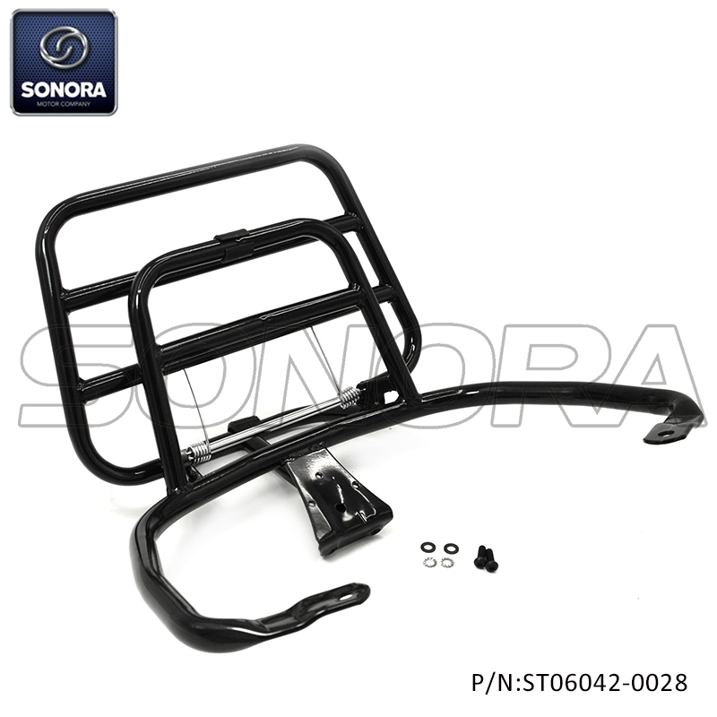 VESPA SPRINT Rear carrier-glossy black(P/N:ST06042-0028) top quality
