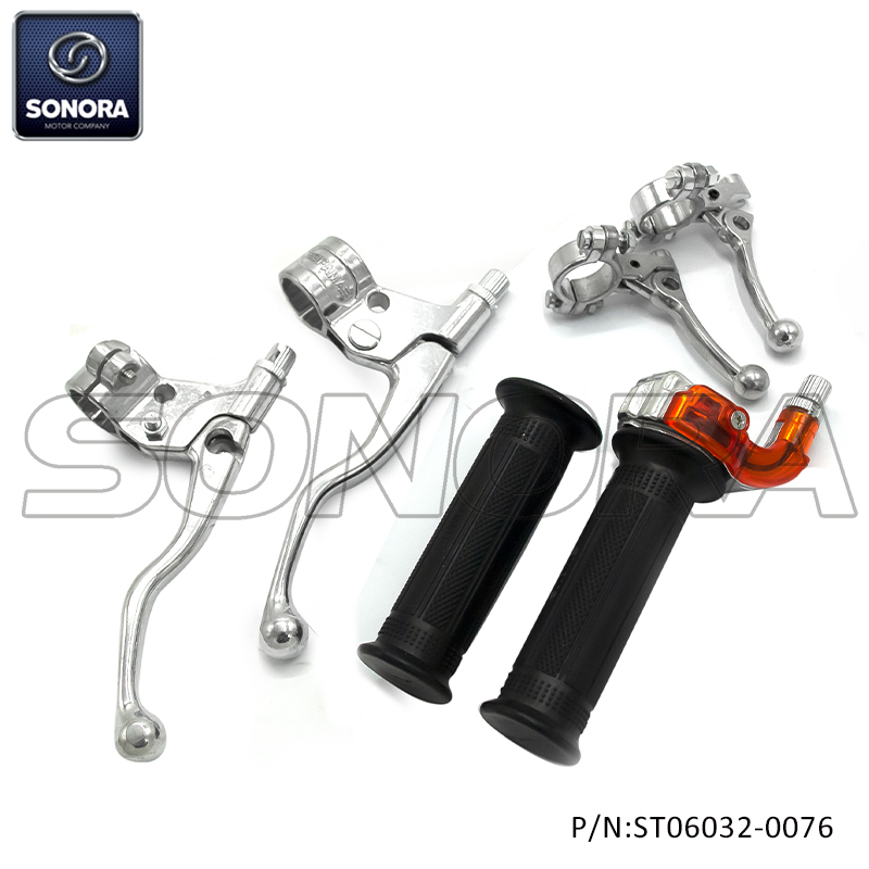 LEVER，HANDLE for MINI TARGA DELUXE -METAL- CHROMED (KIT) (P/N:ST06032-0076） Top Quality 