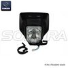 MOTORCROSS HEADLIGHT WITH COVER-BLACK(P/N:ST02000-0105) Top Quality