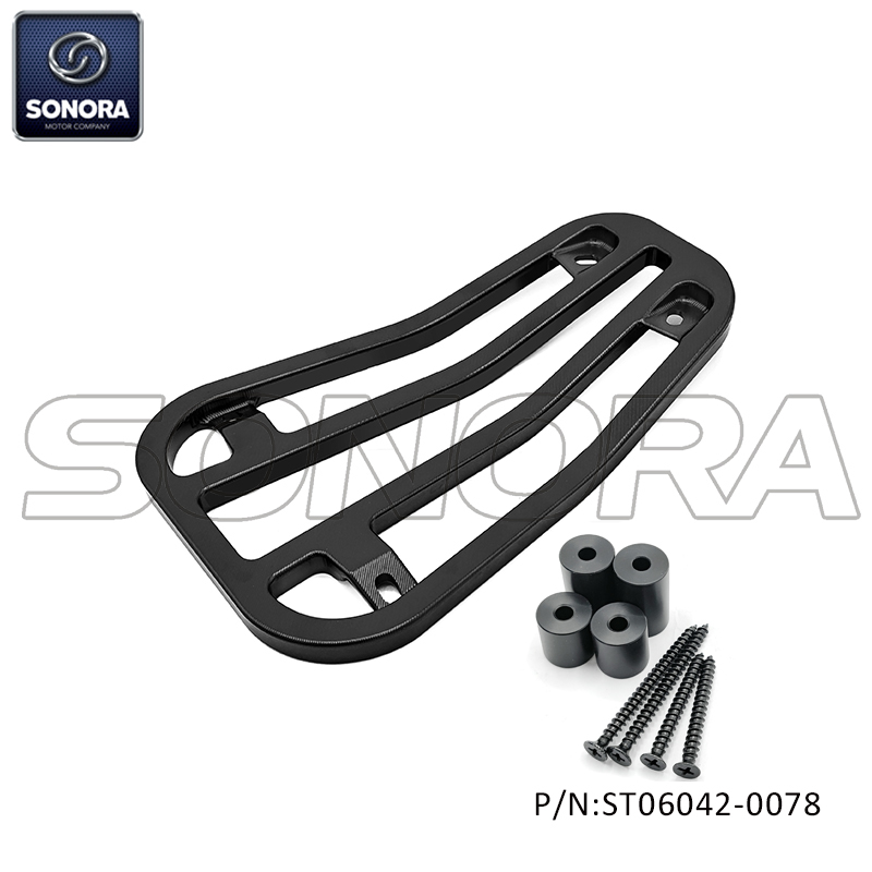  Premium quality CNC Luggage rack for Vespa Sprint Primavera black (P/N:ST06042-0078) Top Quality