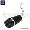 ZN50QT-30A EURO 4 MUFFLER Carbon firber(P/N:ST06058-0062 ) Top Quality
