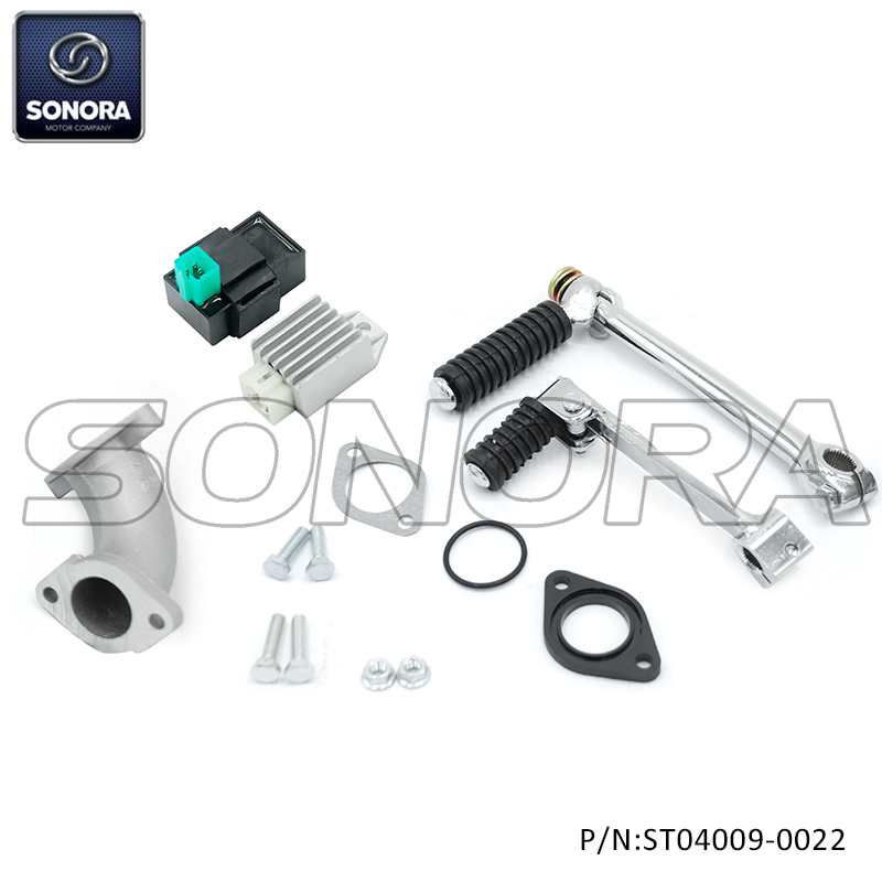 LIFAN 1P52FMI-K 125cc Engine 4 GEARS Manuel clutch Black(P/N:ST04100-0022) Top Quality