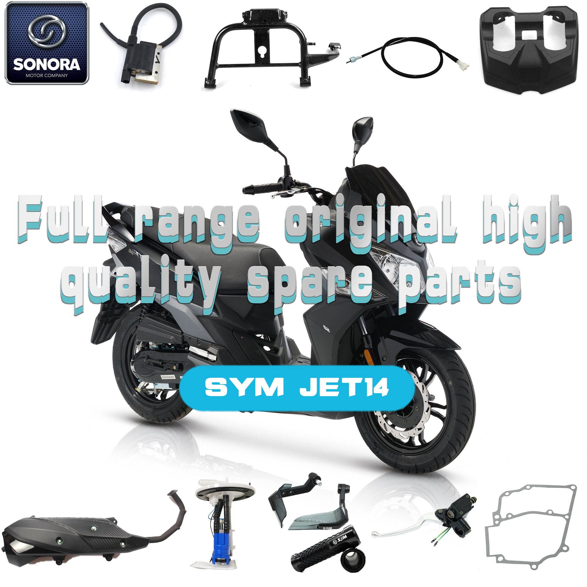 SYM JET14 Complete Spare Parts Original Quality