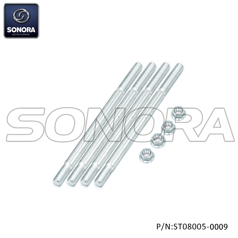 Tomos Cylinder bolt set with nuts（P/N:ST08005-0009 ） Top Quality 