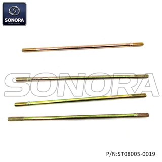 Stud bolt for SYM Cylinder B M6x178.5 90032-A1A-0001&M6x185.5 90031-A1A-0002（P/N:ST08005-0019 ） Top Quality 