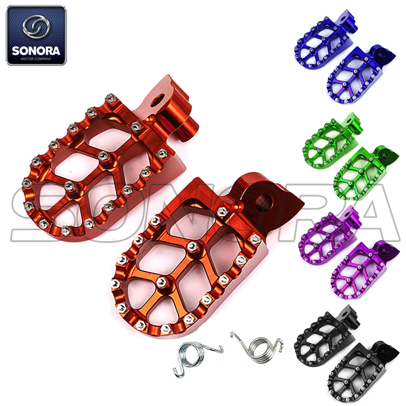 YAMAHA YZ YZF WR 85 125 250 450F FOOTPEGS (P/N:ST06039-00003) Top Quality