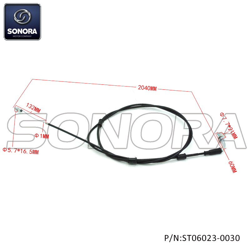 PIAGGIO Throttle cable 646791(P/N:ST06023-0030) top quality