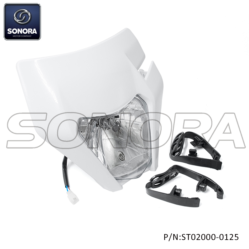 KTM Motocross Head light-white (P/N:ST02000-0125） Top Quality 