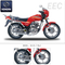 SENKE SK125-7 Be Engine Spare Parts Complete Body Kit Original Spare Parts