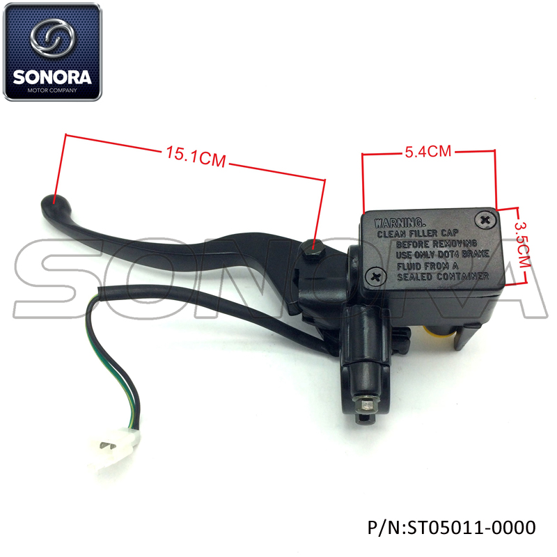 BAOTIAN Spare part BT49QT-20cA4(5E)Rear master cylinder (P/N:ST05011-0000) TOP QUALITY