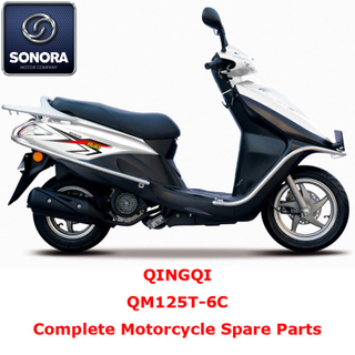 Qingqi QM125T-6C Complete Motorcycle Spare Part