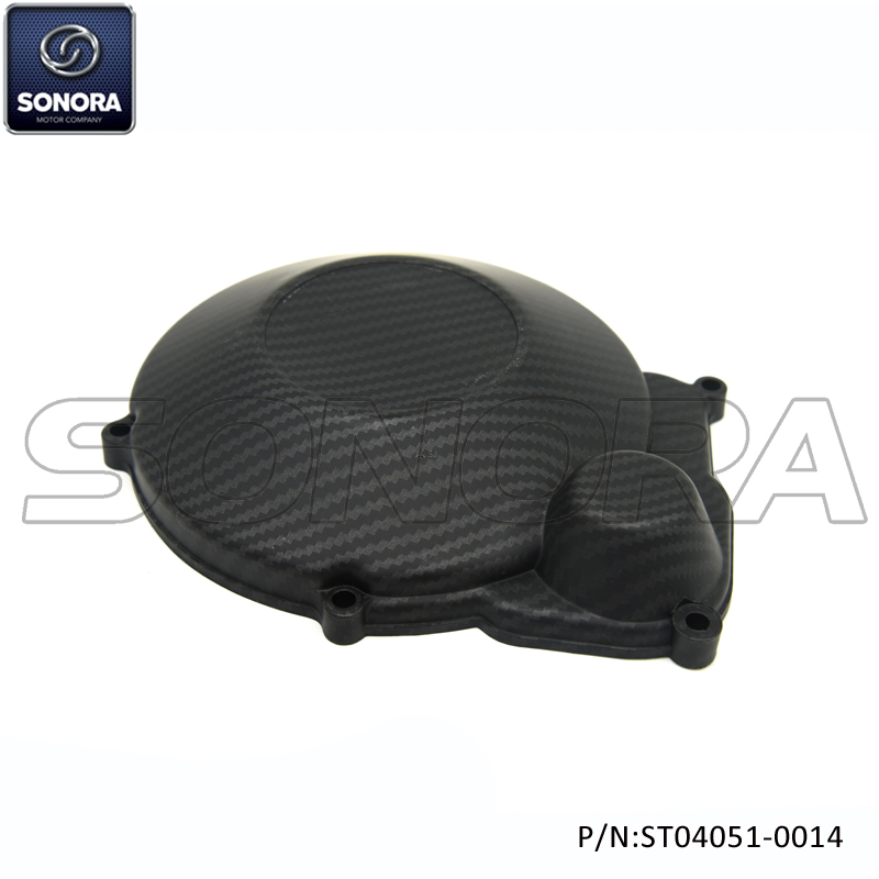Minarelli AM6 Left Crankcase Cover -Carbon firber looking(P/N:ST04051-0014) Top Quality