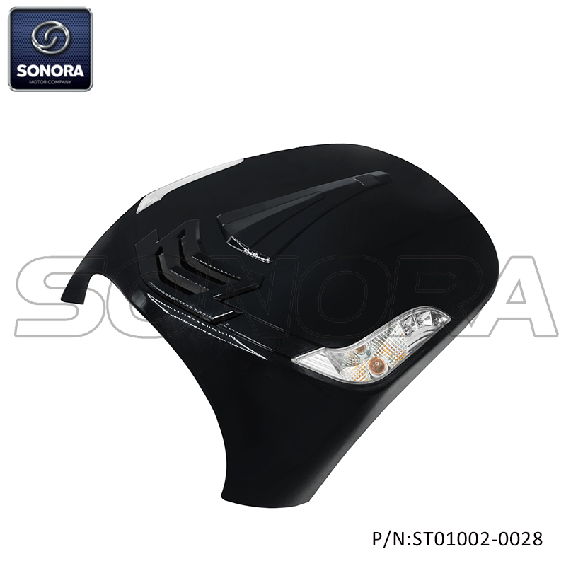 Front shield new type VPA Gloss black(P/N:ST01002-0028) Top Quality