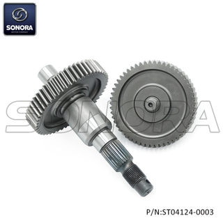 VESPA LIBERTY 50CC EURO5 tuning Primary&Secondary transmission gear set （P/N:ST04124-0003 ） Top Quali