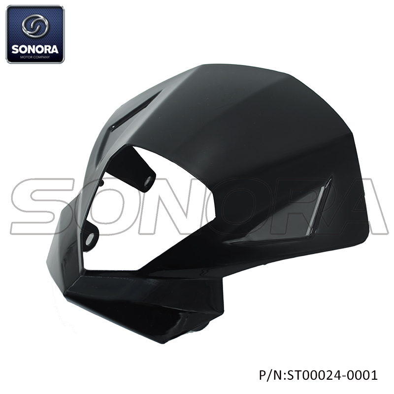 QM125GY-2B Cowling assy - ABS - BLACK（P/N:ST00024-0001） Top Quali