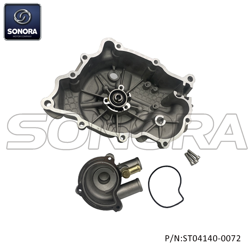 Water pump cover for New 11-23 Piaggio Beverly Vespa Gts 250/300 B0148885+846263 1A018722+1A0128565 (P/N: ST04140-0072) Top Quality