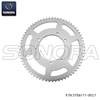 Rear sproket for SENDA 00 MRT XP6 RS3 420-65 D105 3X2（P/N:ST06111-0017） Top Quality