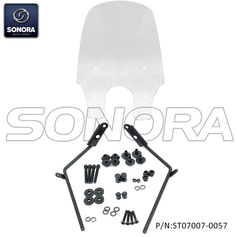 SYM Allo windshield high clear (P/N:ST07007-0057） Top Quality