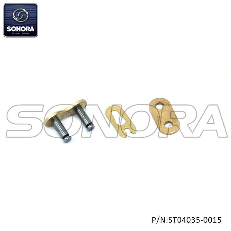 Quick chain attachment 415 moped gold (P/N:ST04035-0015) Top Quality