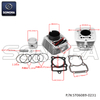 Cylinder assy (150cc) CG125 15mm Pin（P/N:ST06089-0231） Top Quality