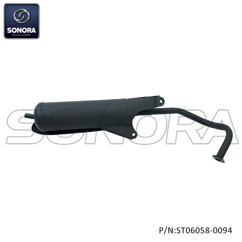 GY6-50 Exhaust with platic cover (P/N:ST06058-0094） Top Quality 