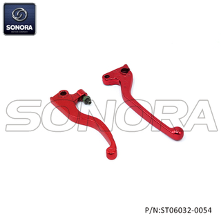 Lever set for RIEJU MRT，MARATHON (J.JUAN) Red（P/N:ST06032-0054） Top Quality