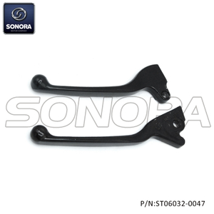 Lever set for Piaggio Zip Glossy black（P/N:ST06032-0047） Top Quality
