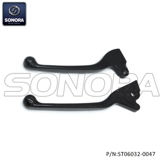 Lever set for Piaggio Zip Glossy black（P/N:ST06032-0047） Top Quality