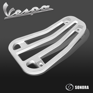  Premium quality CNC Luggage rack for Vespa Sprint Primavera silver (P/N:ST06042-0080) Top Quality