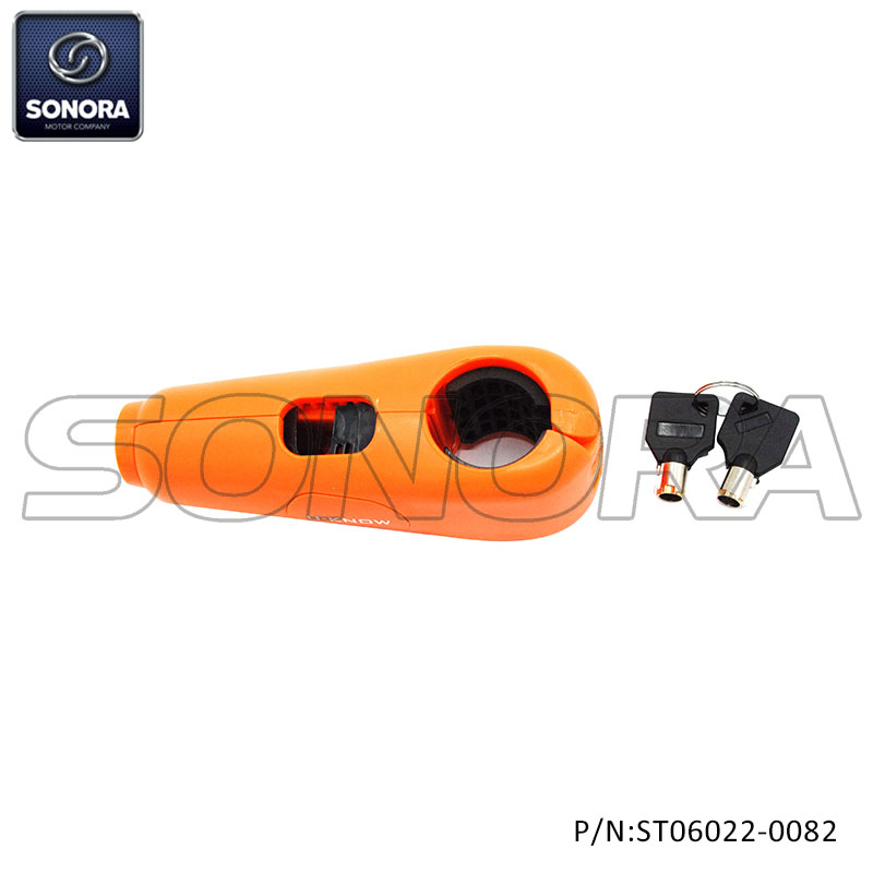 Handle bar&Grip lock(with alarm)(P/N:ST06022-0082) Top Quality